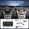 2G 64G Android Car Stereo for Chrysler Sebring 2006-2010 Radio with Wireless Carplay Android Auto,9inch 1080P Touch Screen Car Audio with BT FM Radio GPS WiFi Mirror Link Backup Camera Mic view 2