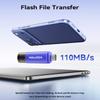 128GB USB C Flash Drive 5-Pack, KOOTION 2-in-1 Type-C Flash Drive USB-A&USB-C 3.0 Dual Drive OTG, Thumb Drive Memory Stick for Android Smartphone/Tablet/PC view 3
