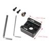 DirectNine Basics 2sets Cold Shoe Mount Adapter for Camera Led Light and Microphone Non- Design Professional Craftsmanship Compatible and Standard Cold Shoe Accessories view 3