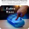 DOSS SoundBox Pro+ P400 Bluetooth Speaker, 50W Stereo Sound with Extra Bass, 26H Playtime, Cool Phantom Mirror Lights, IPX5 Waterproof for Outdoor, Home, Party, and Electronic Gadgets-Pink view 3
