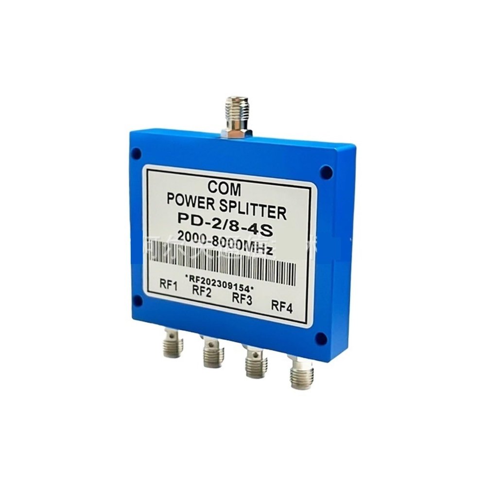 CHUNYE 2-8G Microstrip Power Splitter One-in-Four SMA 2000-8000MHz Microstrip Power Splitter Combiner