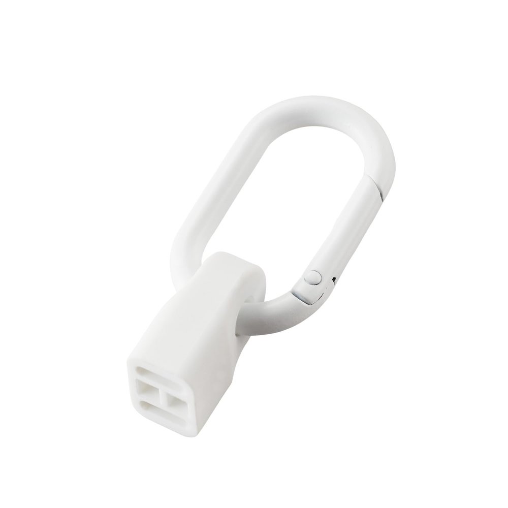 Elecom EKCWCCC01WH Cable Holder with Carabiner for USB-C White