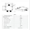 CHUNYE SMA Power Splitter 1 in 2 Power Splitter 2-8G Combiner Wi-Fi 5.8G Microstrip Power Splitter view 4