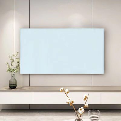 ALHBEJT TV Cover TV Display Protector for LCD LED Dust Cover for Desktop TV Hanging TV Dust-Proof Colorful TV Screen Protectors TV Dust Cover (Blue, 55-65inch)