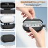 WADVCU for Beats Solo Buds(2024) Case Cover with Cleaner Kit, Soft Silicone Shockproof Protective Cover Compatible with Beats Solo Buds True Wireless Earbuds Charging Case with Carabiner-Black view 4