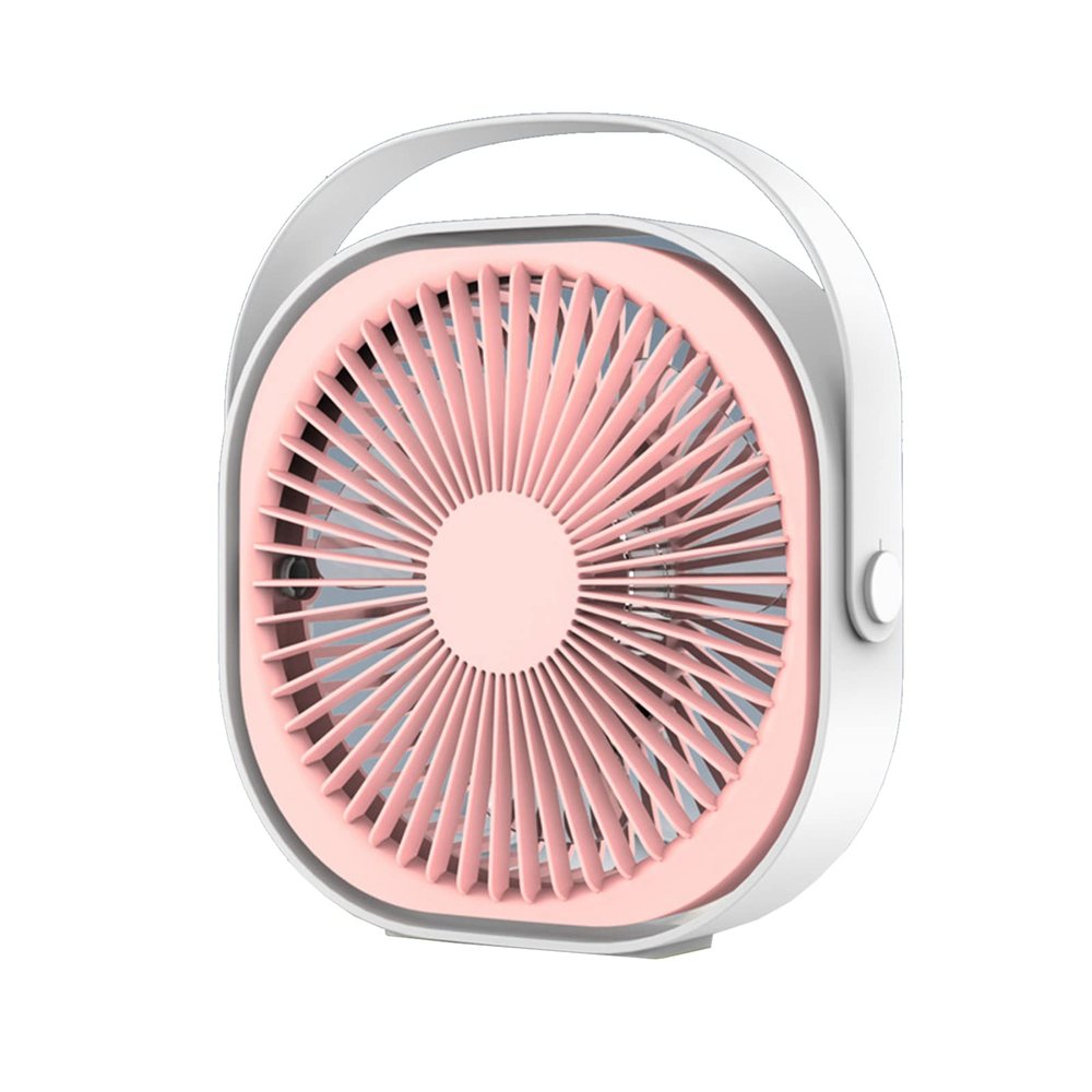 Bottone Small Desk Fan 3 Speeds Desktop Table Cooling Fan Rotatable Quiet Little Fan USB Powered for Office