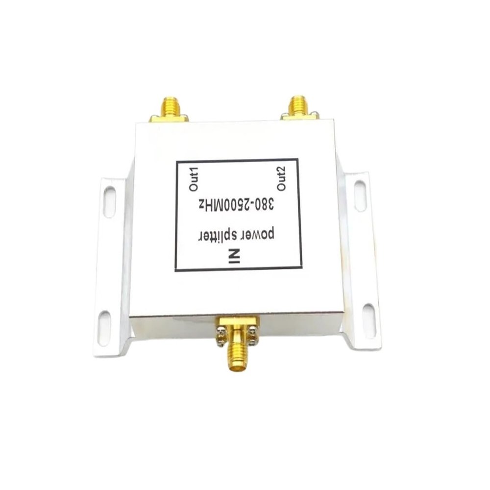 CHUNYE 1PCS 2 Ways Booster SMA Power Splitter (380-2500MHz) SMA Power Divider Booster Accessory