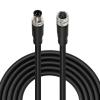 ZBLZGP M8 4 Pin A-Code Male to Female Extension Cable, IP67 Waterproof Shielded Actuator Sensor Cord for Profibus, IO-Link, Omron, Keyence, Sick, 10M (32.8FT) view 1