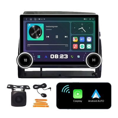 [2G+64G] 10.1" Double Knobs Carplay Android Auto Touchscreen Autoradio Car Stereo GPS Navigation FM Radio Head Unit WiFi Mirror Link Multimedia Player GPS Radio DSP Fortoyota Tacoma 2005-2013