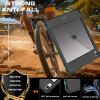 FXXXLTF iPad Air 11-inch M2 Case, iPad Air 5th Gen 10.9 Inch Shockproof Waterproof Cover with Lanyard & Pencil Holder & Kickstand, Teal view 3