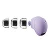 AZLA SednaEarfit Crystal for Galaxy Buds 2 Pro (Smoky Black) - Earbud Tips for Wireless Headphones - Noise Canceling Earbuds Replacement Tips (S/MS/M) view 1