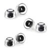 AZLA SednaEarfit Crystal for Galaxy Buds 2 Pro (Smoky Black) - Earbud Tips for Wireless Headphones - Noise Canceling Earbuds Replacement Tips (S/MS/M) view 2