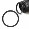 Black Filter Adapter Ring, Aluminum Alloy Reducing Ring Step Up Converter with CPL ND Close Up Camera Lens Adapter Ring (62-67mm) view 1