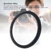Black Filter Adapter Ring, Aluminum Alloy Reducing Ring Step Up Converter with CPL ND Close Up Camera Lens Adapter Ring (62-67mm) view 4