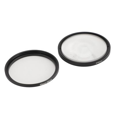 55mm Prism Lens Filter, Distortion Effect, Dreamy Blur, Optical Glass with Multi Coating for Videography, Portraiture