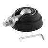 Universal 3/8" Rubber Foot Tripod Rubber Stainless Steel Non Slip Foot Pad Ball Head Design 50mm Diameter Camera Tripod Foot Replacement Photography Accessories for Tripod Monopod view 1