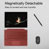 Zoof Type Cover for Microsoft Surface Pro 7+ / Pro 7/6 / 5/4 / 3, 12.3 inch, Ultra-Slim Wireless Bluetooth Tablet Keyboard with Multi Touchpad (Poppy Red) view 3