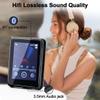 Supports 128G Max Memory, E-Book, Bt5.0 Full Touch Screen, Digital Audio Walkman Portable Music Player with Video Playback, HiFi Lossless Mp3 Player, Fma Radio and Recording view 2