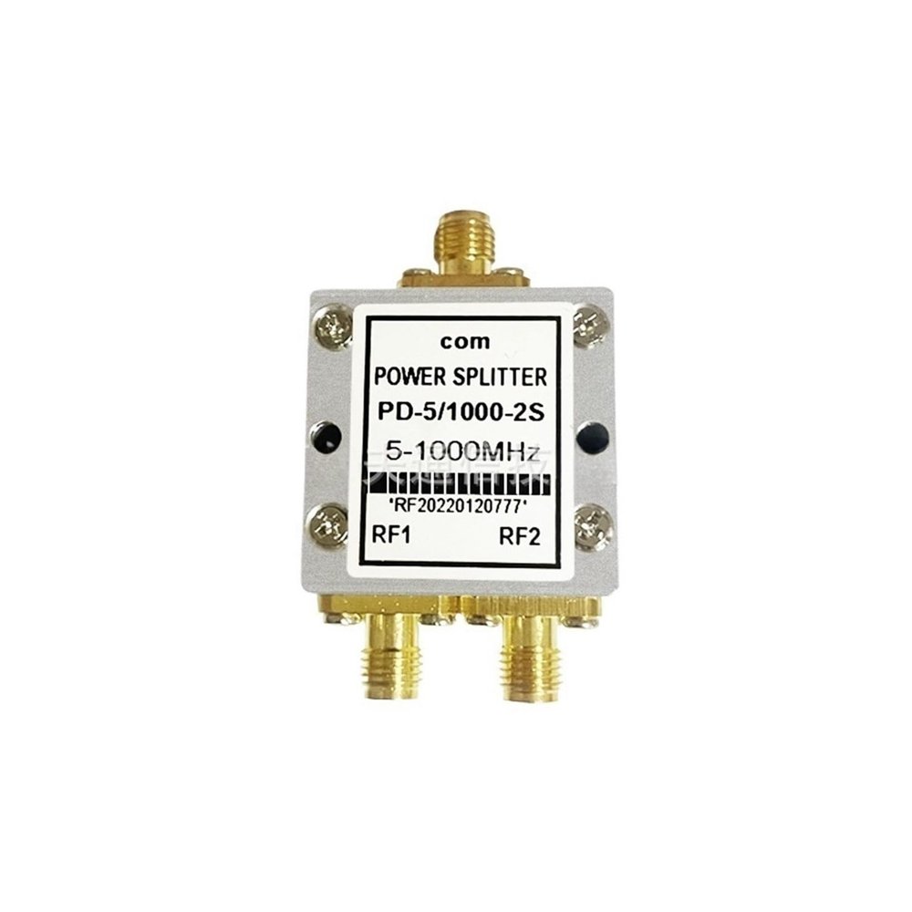 CHUNYE SMA Power Splitter Power Splitter 1 in 2 5-1000MHz Low Frequency 1 in 2 Power Splitter