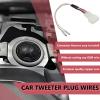ECSiNG 2Pcs Car Speaker Wiring Harness Connector Dash Tweeter Speaker Cable Connector Compatible with Toyota Corolla/Camry/RAV4, Compatible with Subaru Forester/Impreza view 2