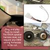 ECSiNG 2Pcs Car Speaker Wiring Harness Connector Dash Tweeter Speaker Cable Connector Compatible with Toyota Corolla/Camry/RAV4, Compatible with Subaru Forester/Impreza view 3