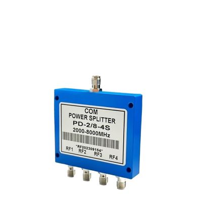CHUNYE Microstrip Power Splitter 2-8G 1 in 4 SMA 2000-8000MHz Microstrip Power Splitter Combiner(2-8G)