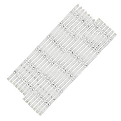 AGJPXFR 12 Lamps LED Backlight Strip Fit for LIG 55LA616V 55LA6200 55LA6205 55LA6208 55LA620S -ZA UA Bar Kit Television LED Band Pola 2.0