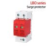 BQTYDYZR Surge Protector Low Voltage Distribution Household Arrester Device 2P 20KA~40KA Switch 1pcs(2P 385V AC,30-60KA(Red)) view 2