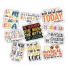 10pcs Physical Education Teacher Sticker Sheet, Cute Vinyl Decals for PE Teachers, Coaches, and Active Classrooms, Waterproof, UV-Resistant, for Laptop, Water Bottle, Notebook, Journal, Clipboard view 1