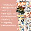 10pcs Physical Education Teacher Sticker Sheet, Cute Vinyl Decals for PE Teachers, Coaches, and Active Classrooms, Waterproof, UV-Resistant, for Laptop, Water Bottle, Notebook, Journal, Clipboard view 3