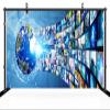 CHNYWORK 15x8ft Breaking News Backdrop World Map Globe TV News Studio TV News Room Broadcasting Background Program Record News Report Reporter News Broadcaster Newsman Kids Portrait Photo Props view 4