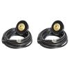 2Pack NMO Mount Magnetic Antenna Base 5M Cable with Mini-UHF Plug for Car Bus Taxi Mobile Antenna view 1