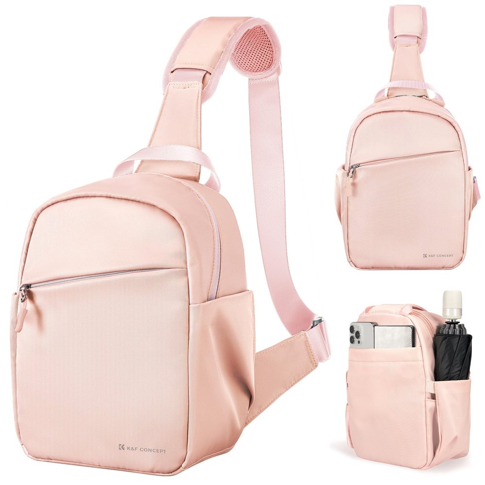 K&F CONCEPT Small Camera Bag for Photographer, Camera Sling Crossbody bag for DSLR/SLR/Mirrorless Camera, Compact Camera Case for Men and Women