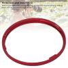 Aluminum Alloy Lens Ring, Lightweight Snap On Lens Ring for GR3, with CNC Machined Design, Upgrade Your Camera (Red) view 2