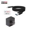 Arducam USB 3.0 Camera, 960 * 600@80fps High-Speed Global Shutter UVC Camera Module, 1/2.6" 2.3MP Color AR0234 USB Webcam with 95(D) M12 Lens for Windows and Linux view 2
