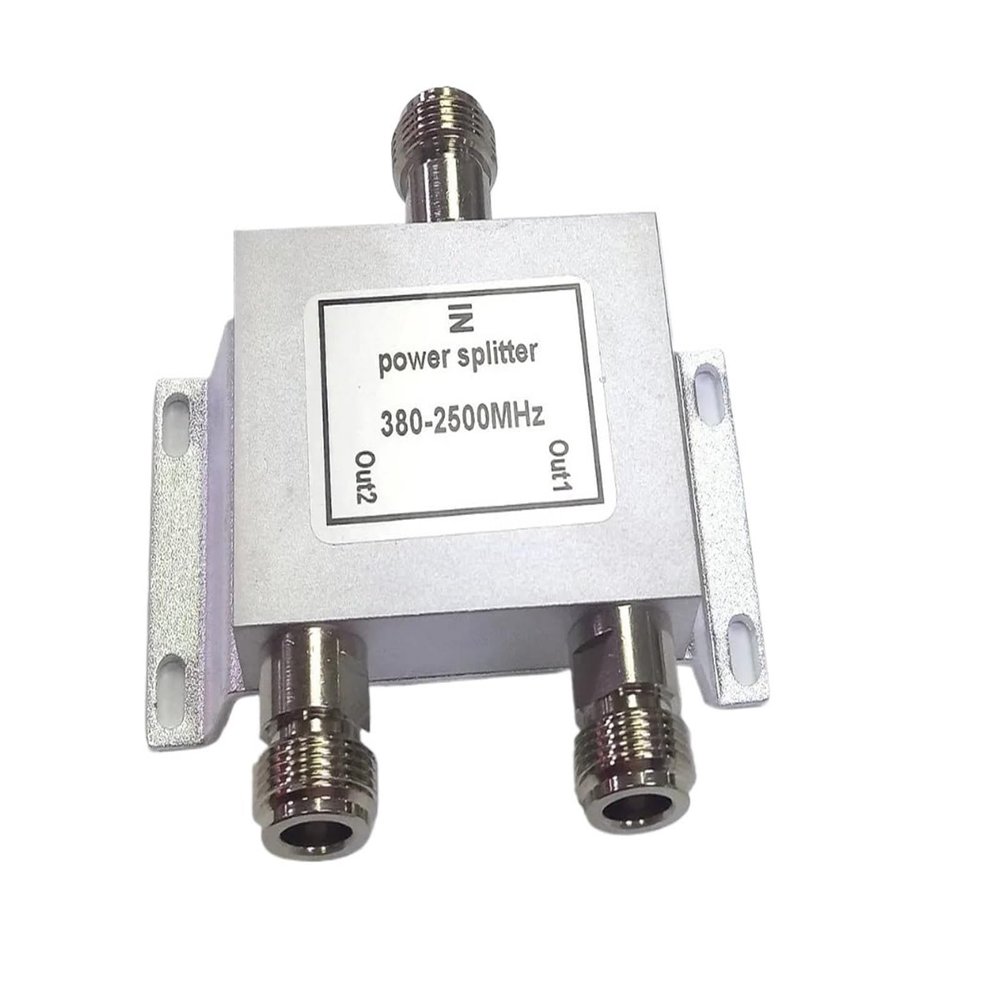 CHUNYE 1PCS 380-2500MHz N Female Adapter to 2-Way Power Splitter