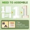 Tongjoy Marquee Numbers 5 Feet Tall Large Light up Numbers 4 for Decor view 3