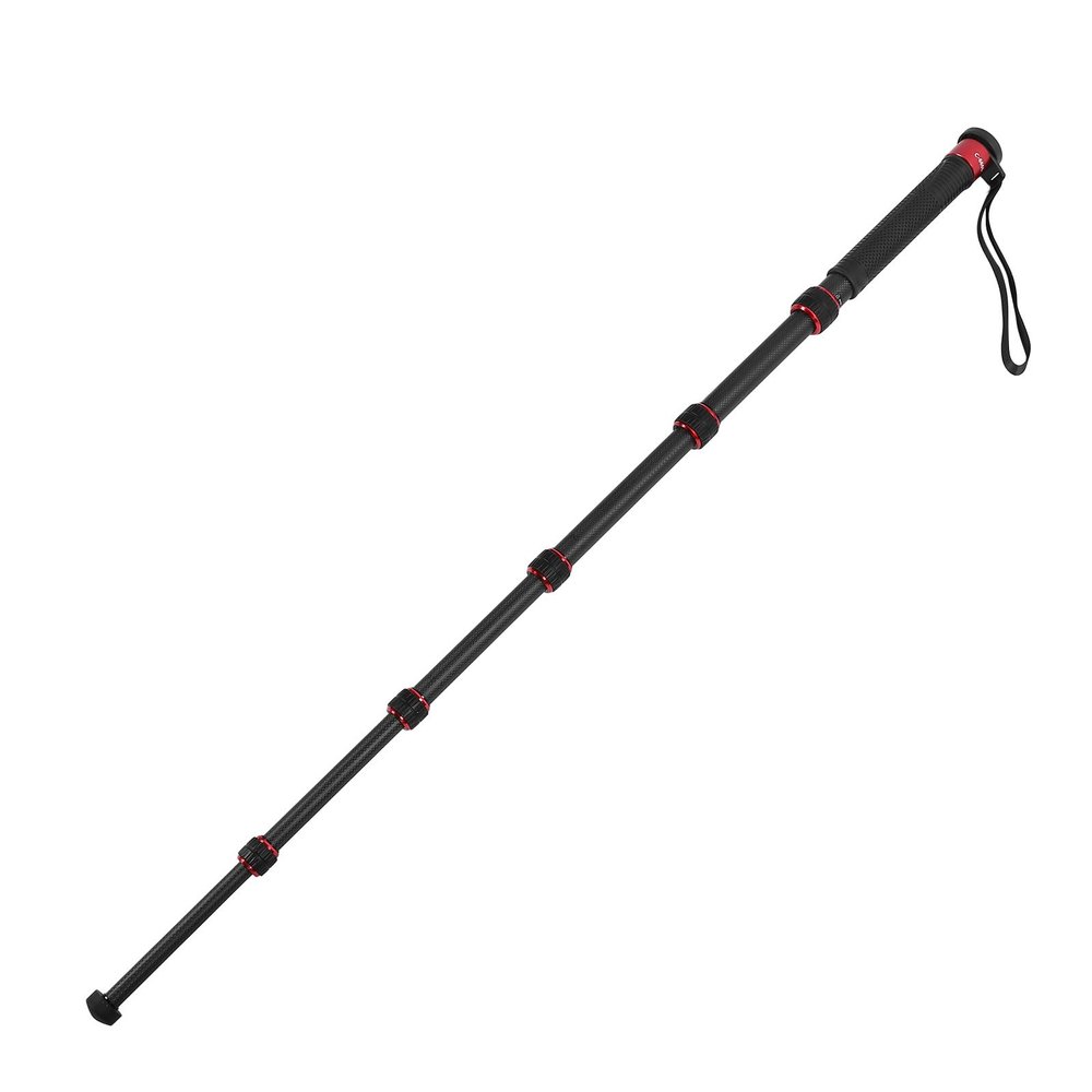 Camera Monopod, 68.5inch Carbon Fiber Photography Monopod with 6 Section Height, Lightweight and Portable Camera Accessories