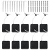 Retractable Security Cable Lock for Remote Controls, Self-Adhesive, 39-Inch, Pack of 10, Anti-Lost Adjustable Cable with Hardware view 1