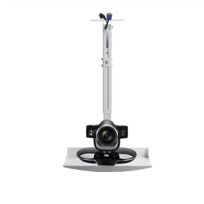Projector Stand Universal Projector Stand Universal Projector Hanger for Video Conference Hanger Camera Hanger Ceiling Lifting Bracket Tray Projector Placing Table Projector Mount(91-170cm White)