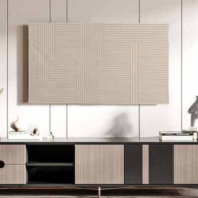 TV Cover TV Dust Cover 32-70 Inches TV Screen Protector Indoor LCD LED Display Protectors Multi-size Television Computer Monitor Dust Cover Bedroom Living Room Art Decor-Beige-2#||58 inch(136*85cm)