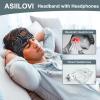 2-Pack Upgraded Wireless Bluetooth Headband for Side Sleepers, Running, Travel, Meditation view 3