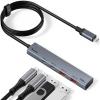 Aceele USB C Hub 10Gbps, 4 Ports USB 3.2 HUB with 2 USB-C 3.2 and 2 USB-A 3.2 Ports, Bundle of USB Hub 3.0 Splitter with 4 USB-A Ports view 2