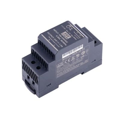1PCS HDR-15 30 60 100 150 series DC 5V 12V 15V 24V 48V Ultra Slim Step Shape DIN Rail Power Supply(48V,HDR-100N)