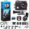 AKASO EK7000 Pro 4K30fps Action Camera with Touch Screen EIS 131ft Waterproof Underwater Camera Remote Control 5X Zoom with Helmet Accessories Kit (with 128GB MicroSD Card) view 1