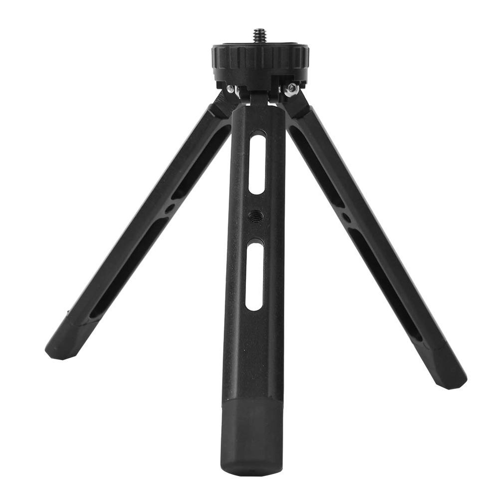 Mini Camera Tripod, 4 Levels Adjustment Extendable Desktops Tripod 1/4 Screws DSLR Mirrorless Desktop Tripod for Photography Enthusiasts, Load up to 11 Pounds/5 KG