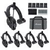 Accsoon Como 1 Host 4 Remotes Kit Wireless Headset Intercom System,1.9GHz Full DuplexFull Duplex Digital Communication System, 400M/1312ft, 10+ Hours Working Times-5 Pack view 1