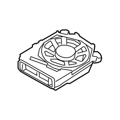 Genuine OEM Right Speaker For BMW 328i 65139143144