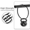 Aroono 20 inch Heavy Duty Metal Zip Ties 250 Pack, Black Cable Ties with 135 lbs Tensile Strength, 304 Stainless Steel Tie Wraps-Rust and Corrosion Resistant, for Fence, Machinery, Exhaust Pipe view 3