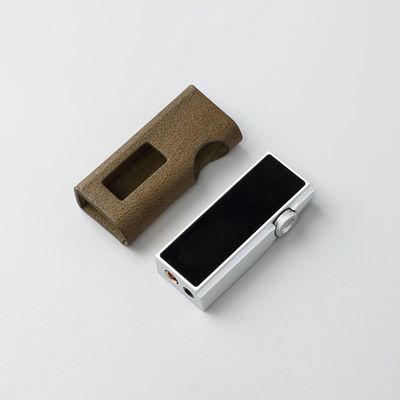 Full Protective Leather Shell Skin Case Cover for iBasso DC07 Pro (Olive Green)